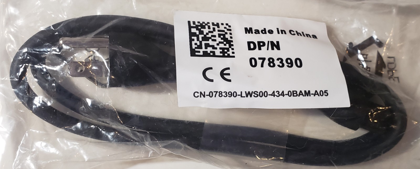 Dell Original Standard Power Cord Cable 1.8M 6FT  DP/N 078390