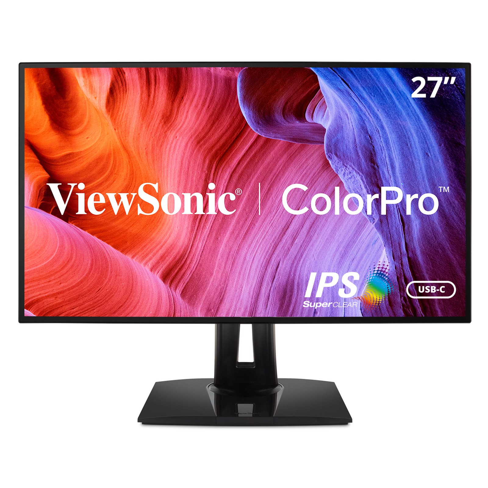 ViewSonic IPS Monitor VP2768a 27" 1080p Thin-Bezel  sRGB ColorPro with 90W USB C