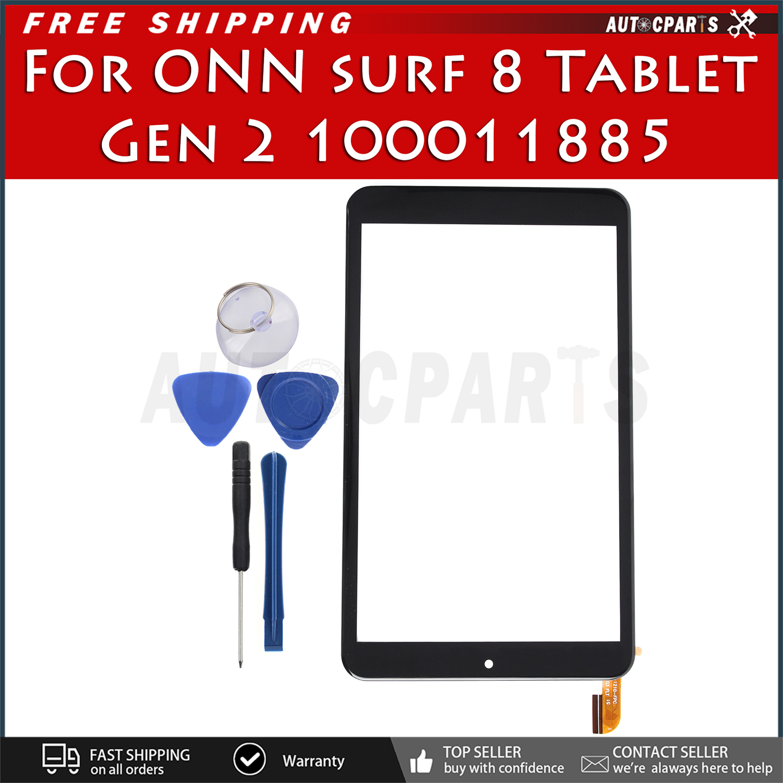 New 8 inch touch screen Digitizer For ONN surf 8 Tablet Gen 2 100011885