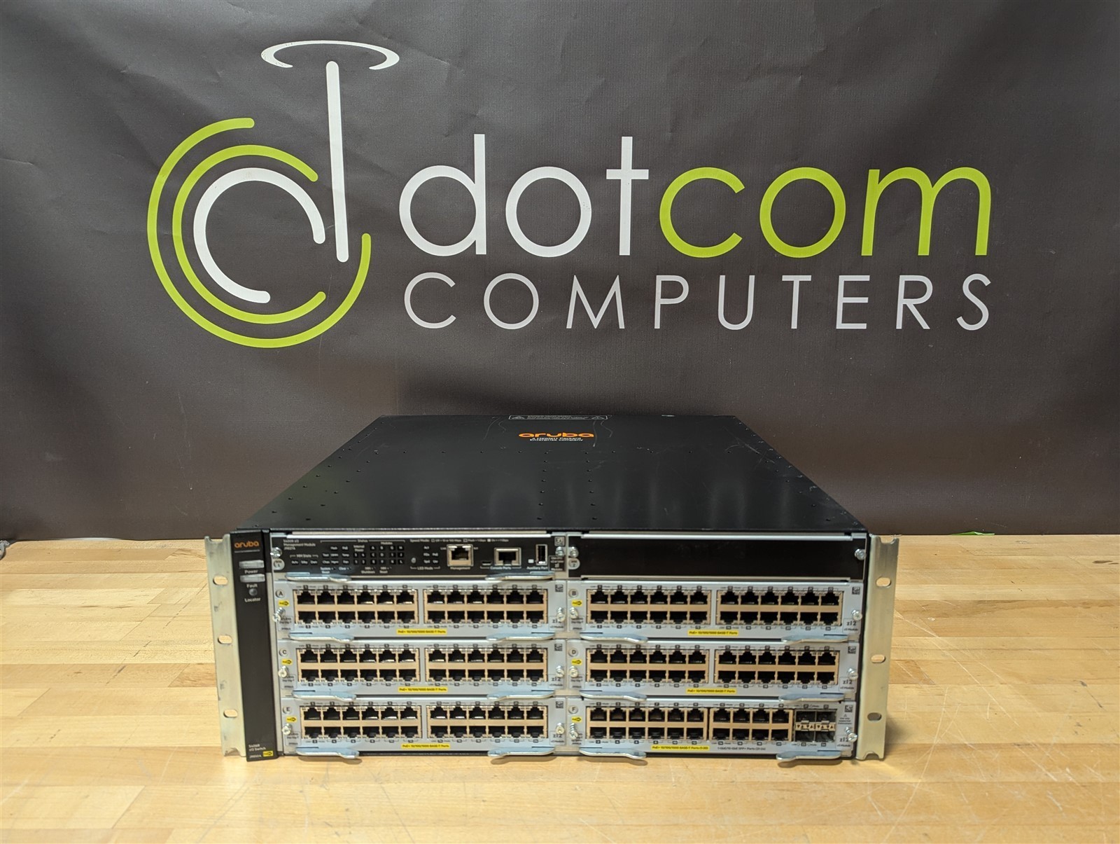 Aruba HP 5400R 5406R zl2 J9850A Mgt Mod J9827A, 5x J9986A 1x J9990A v3 Switch
