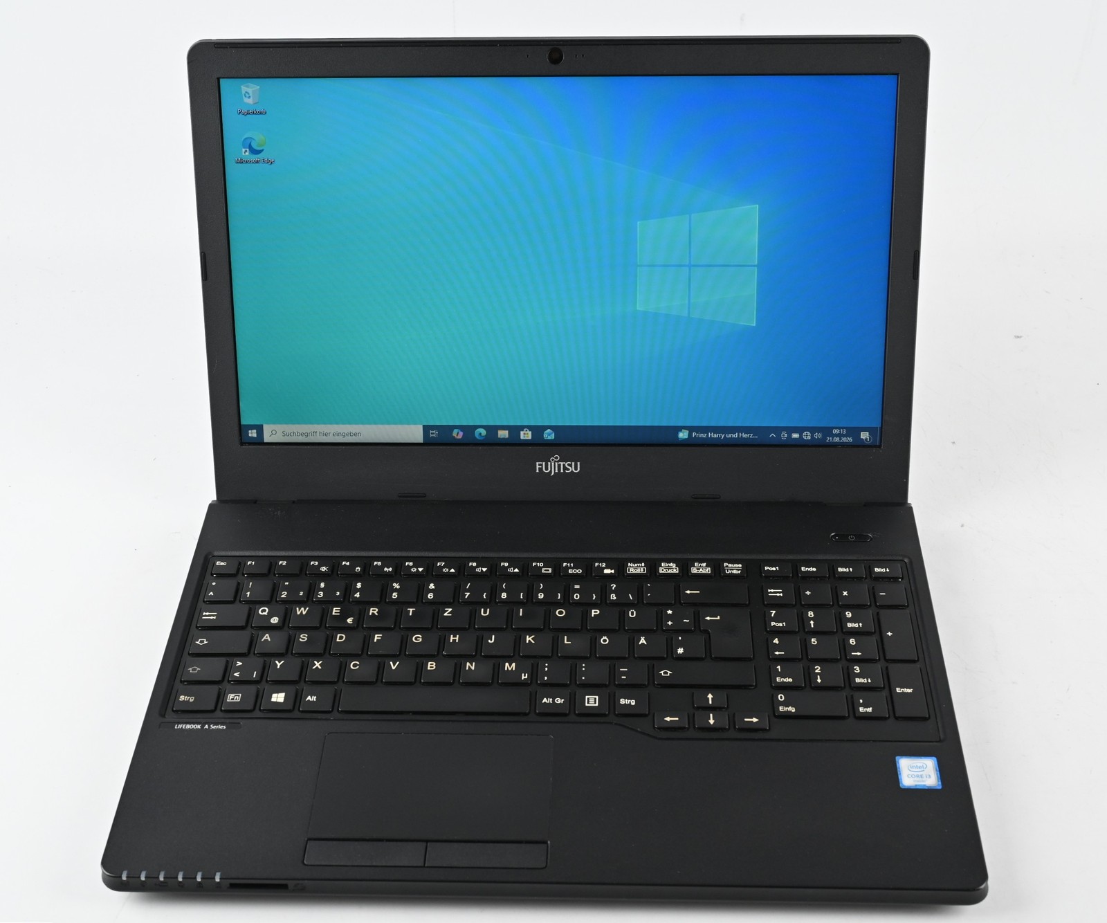 Fujitsu Lifebook A357 - i3-6006U - 8GB RAM - 256GB SSD - FHD - 15,6 " - W10Pro