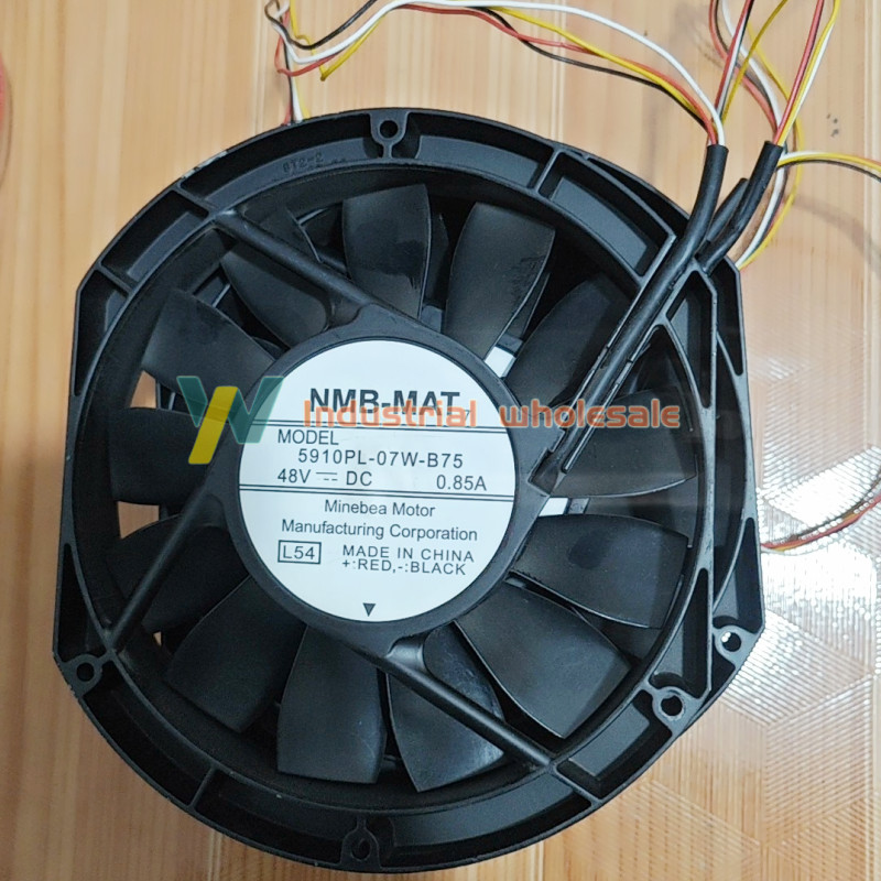 1pc new For NMB 5910PL-07W-B75 17025 17cm 170mm DC 48V 0.85A cabinet cooling fan