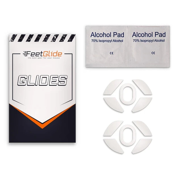 FeetGlide Skates for Darmoshark M3 Replacement Mouse Feet PTFE