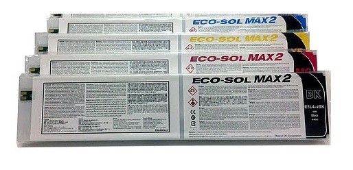 4 x Original Roland VS-300i VS-540i VS-640i XF-640 XR-640 / 440ml Eco-Sol Max 2