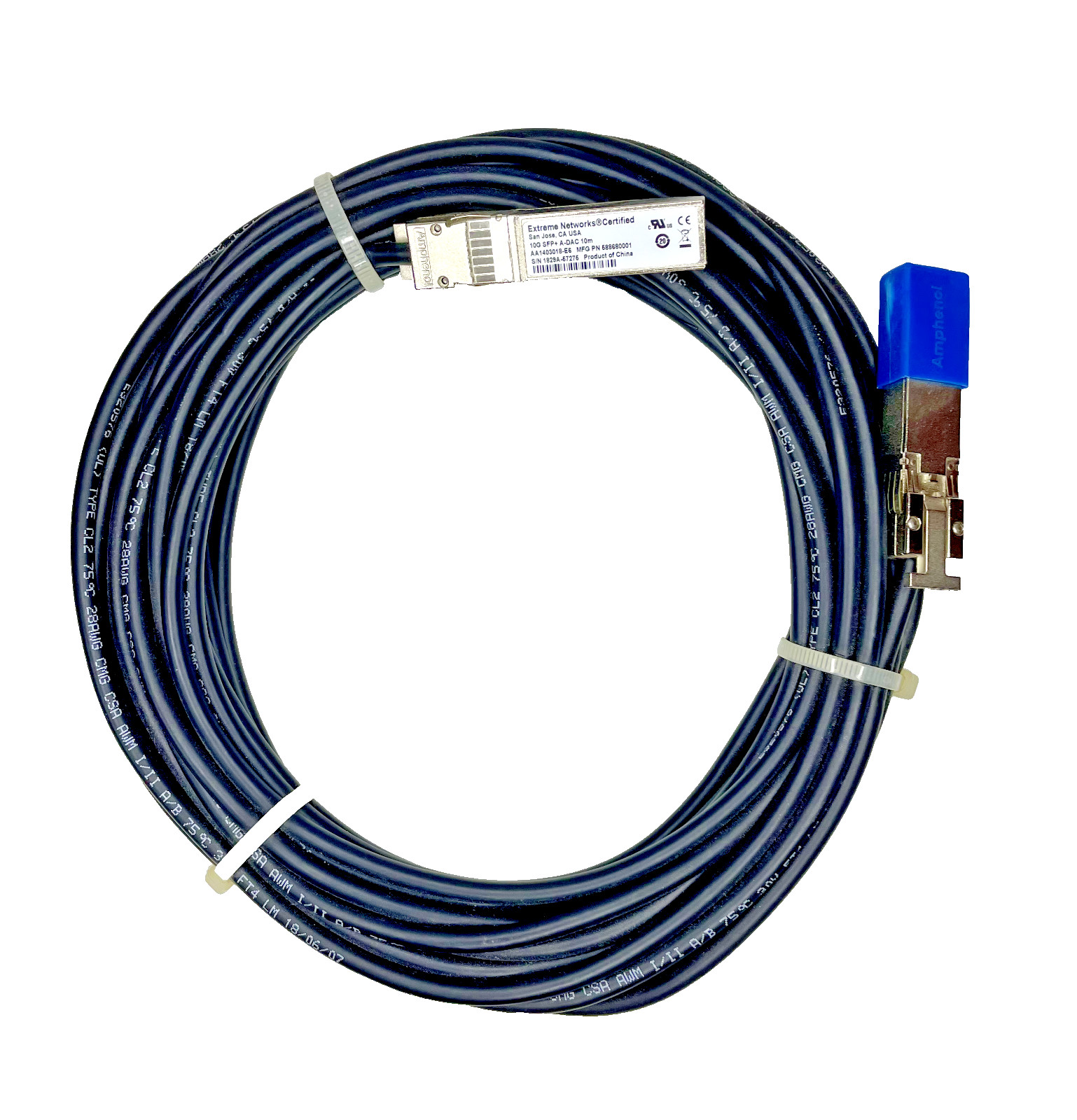 EXTREME NETWORKS 10G SFP+ 10M