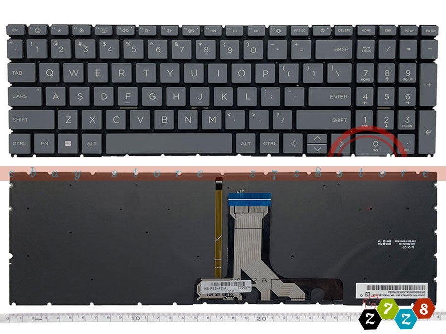 New HP 15-FC 15-FC0000 15-FC0017CA 15-FD0000 15-FD0083WM Keyboard US Backlit