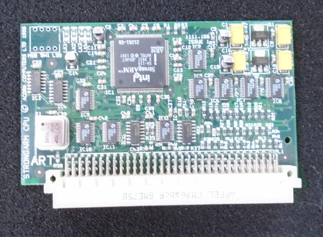 Acorn Risc PC 233MHz Rev T StrongARM Processor Card