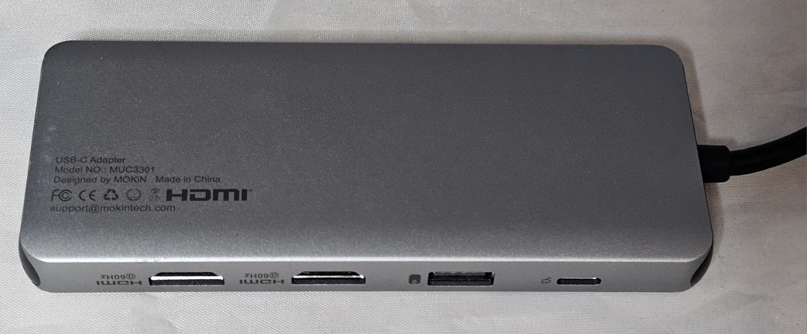 MOKiN MUC3301 USB-C Adapter HUB-B for MacBook 12-in-1 Multi-Function