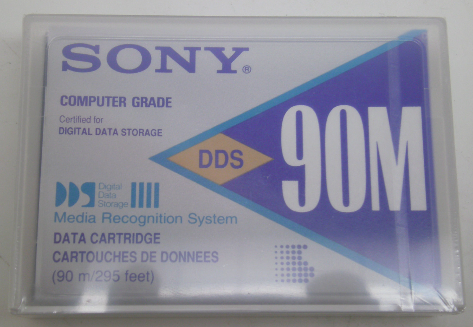 NEW SEALED  SONY DG90MAA DATA CARTRIDGE 90M DDS COMPUTER GRADE 295 FEET