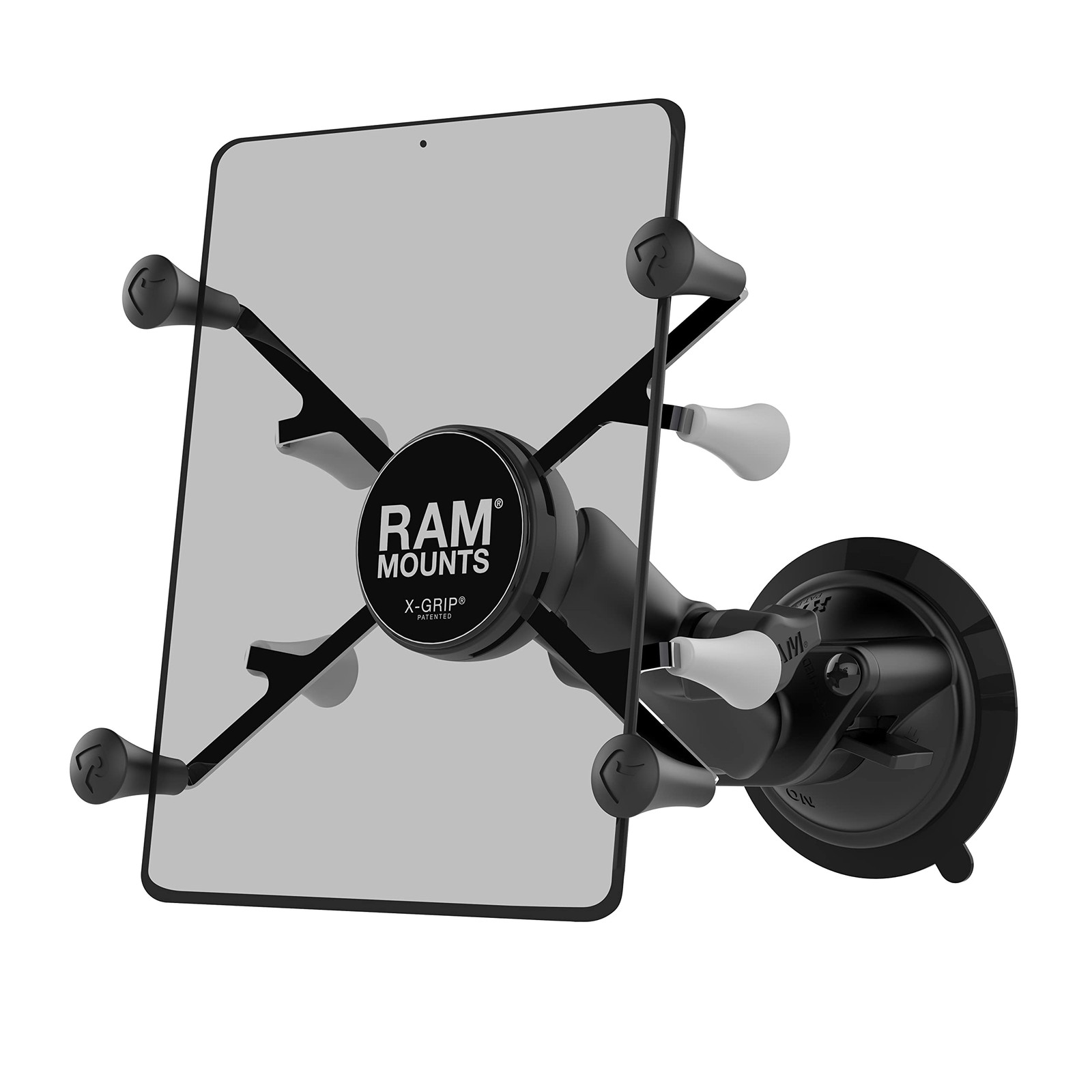 RAM-B-166-UN8U X-Grip with Twist-Lock Suction Cup Mount for 7-8 Tablets