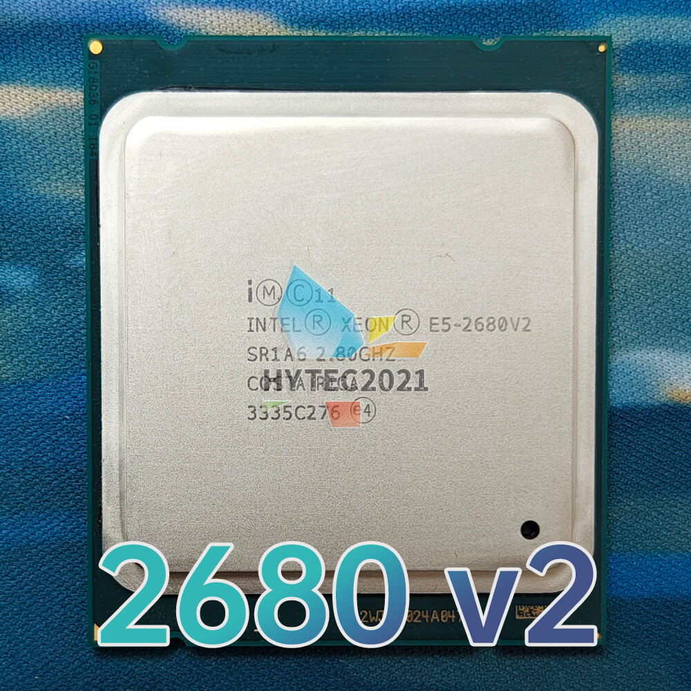 Intel Xeon E5-2680 v2 SR1A6 2.8GHz 10Cores 115W LGA2011 CPU Processor E5 2680 v2