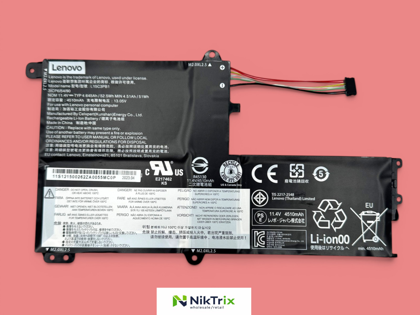 L15C3PB1 L14M2P21 Battery For Lenovo Ideapad 330S-14IKB 330S-14AST 330S-15ARR