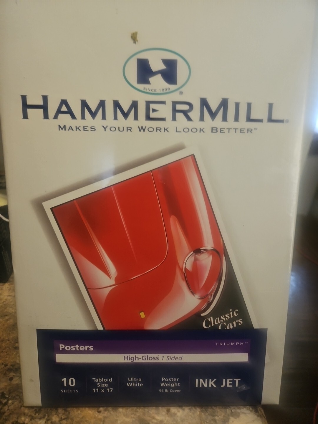 U4n paper Hammermill Premium Photo 11x17 High gloss Inkjet U-White 010199086198