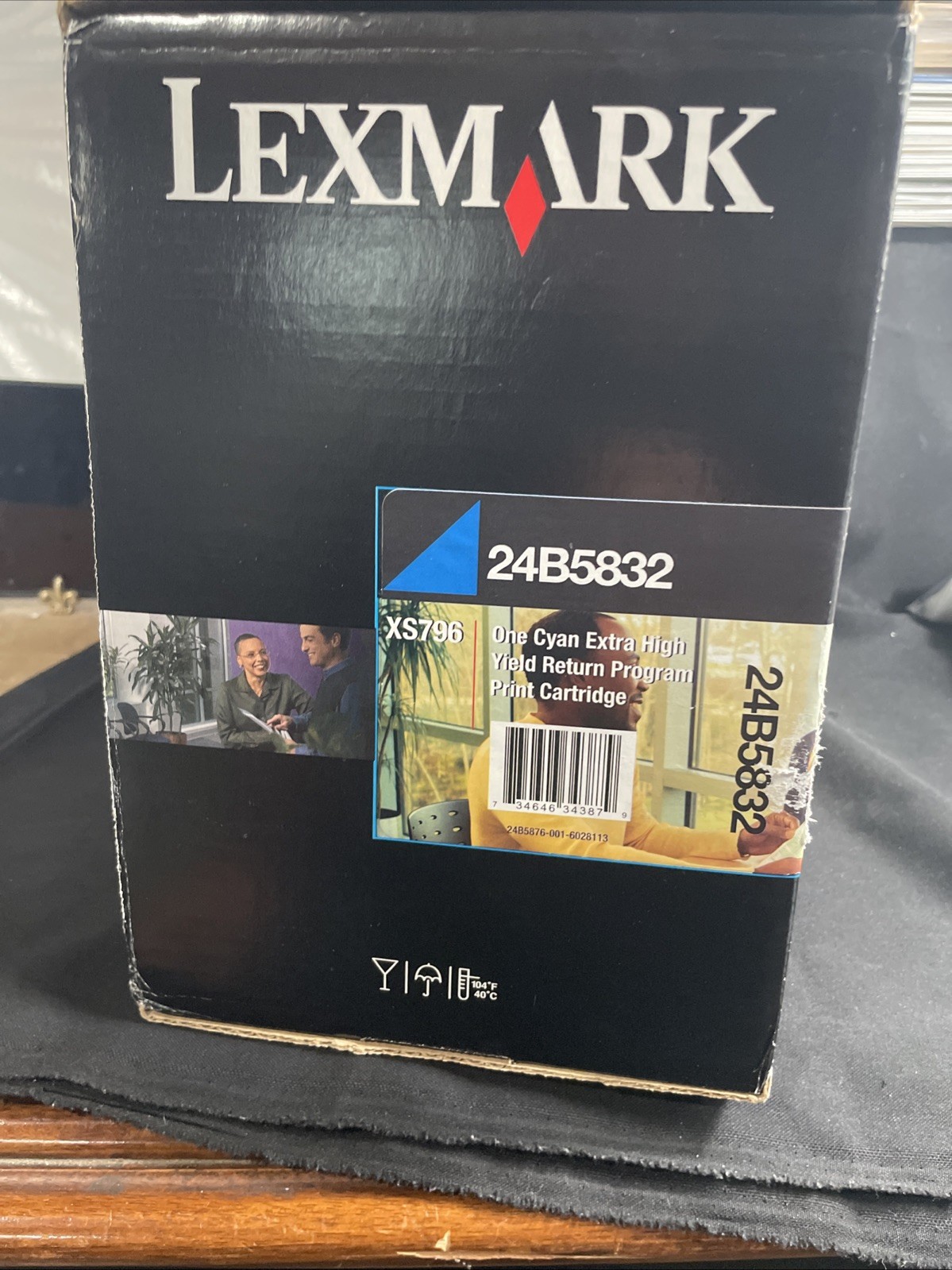 Lexmark Cyan Toner Cartridge - 24B5832 Extra High Yield