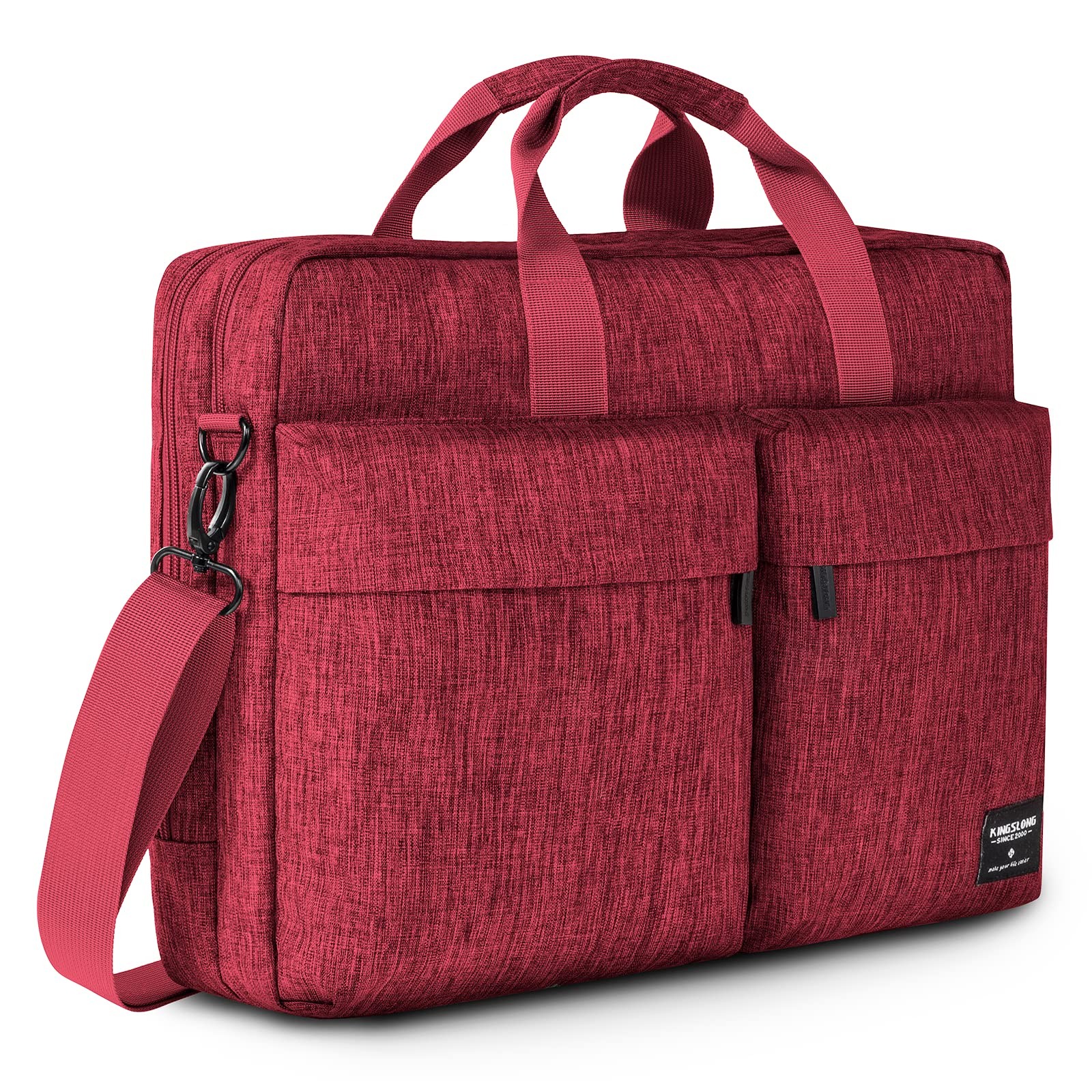 17.3 inch Laptop Briefcase Bag for Men Women, Laptop Shoulder Bag with Should...