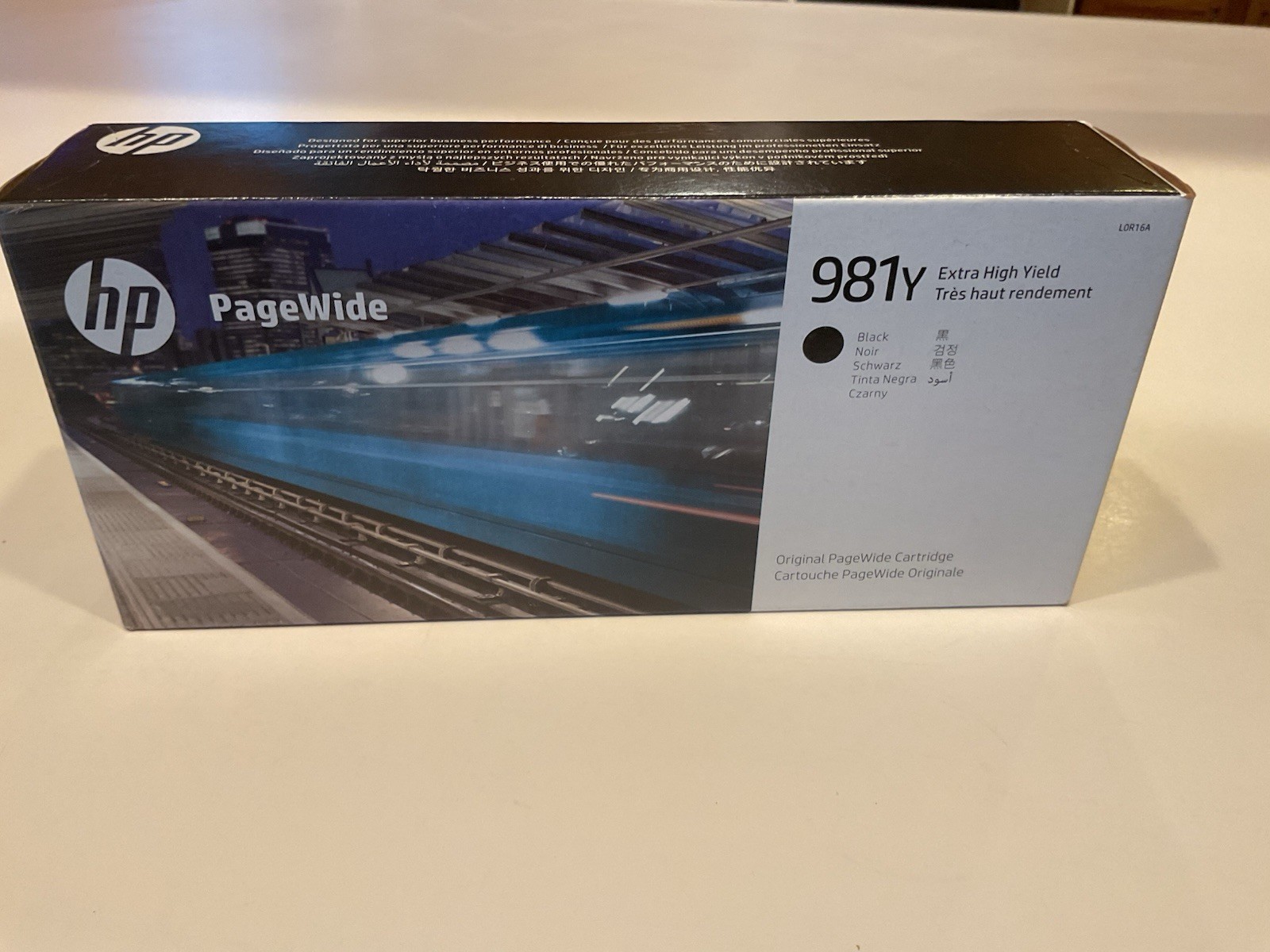 HP 981Y Extra High Yield Black Original PageWide Print Cartridge (LOR16A)