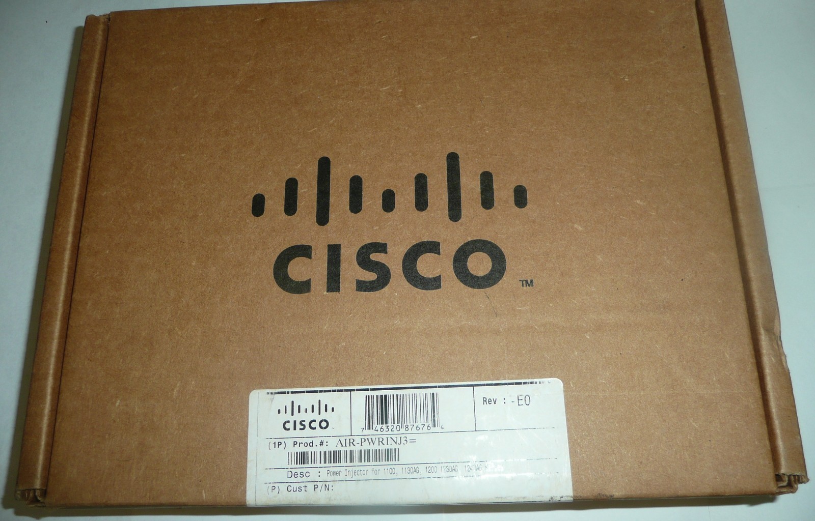 NEW Cisco AIR-PWRINJ3 Power Injector for 1100 1130AG 1200 800-24049-04