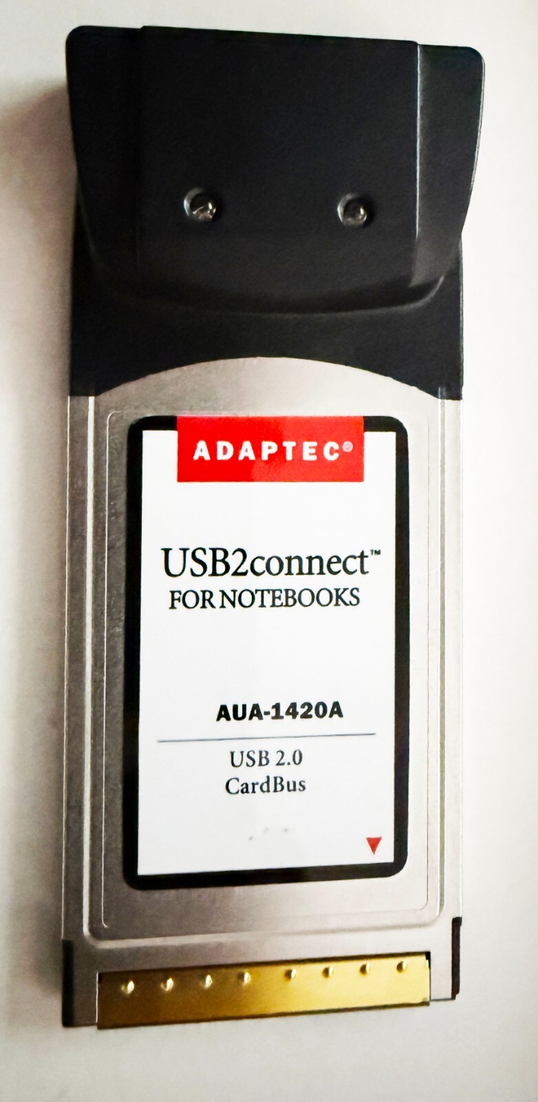 Adaptec AUA1420 2Port USB 20 CardBus Adapter Laptop Notebook PC Card G2U