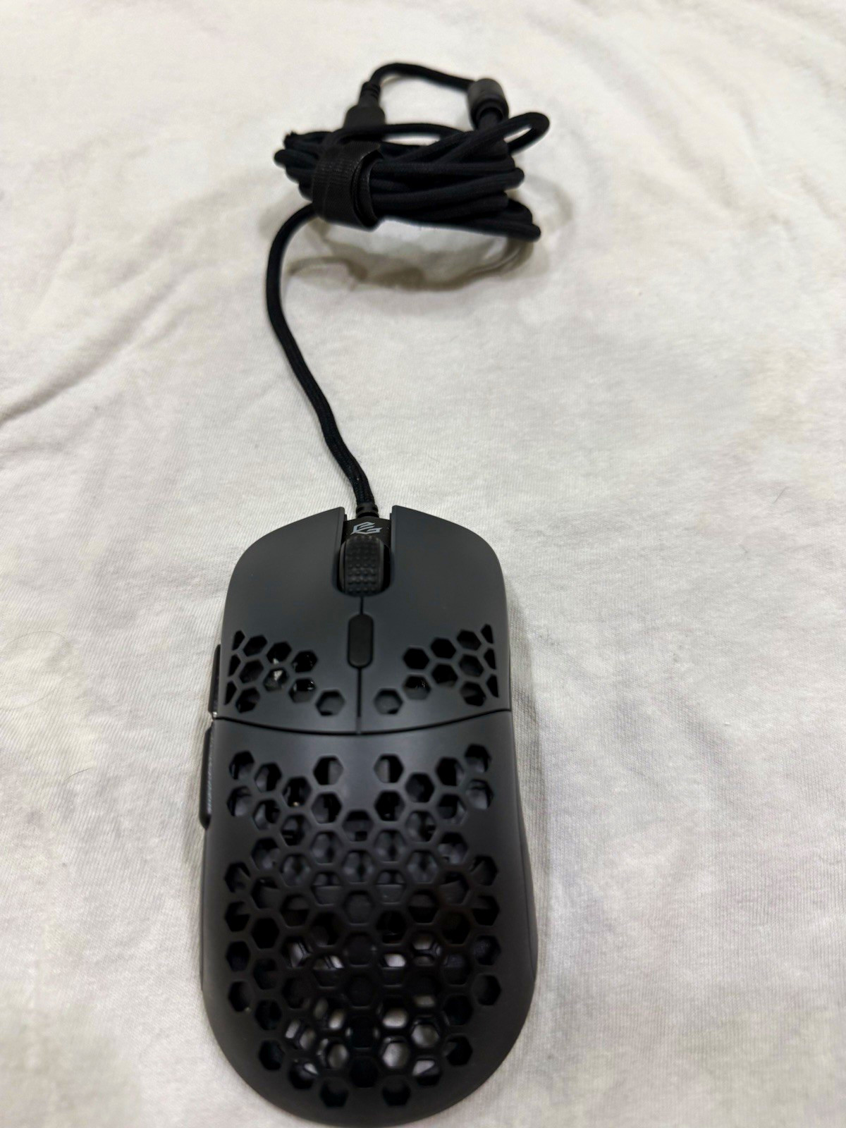 G-Wolves Hati HT-M 3360 Classic Gaming Mouse Black Lightweight Honeycomb Wired