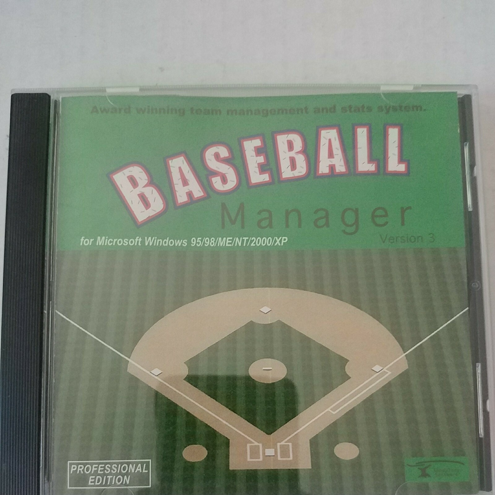 Baseball Manager V3 Professional Ed-Windows software-Team Management/Stats-2003