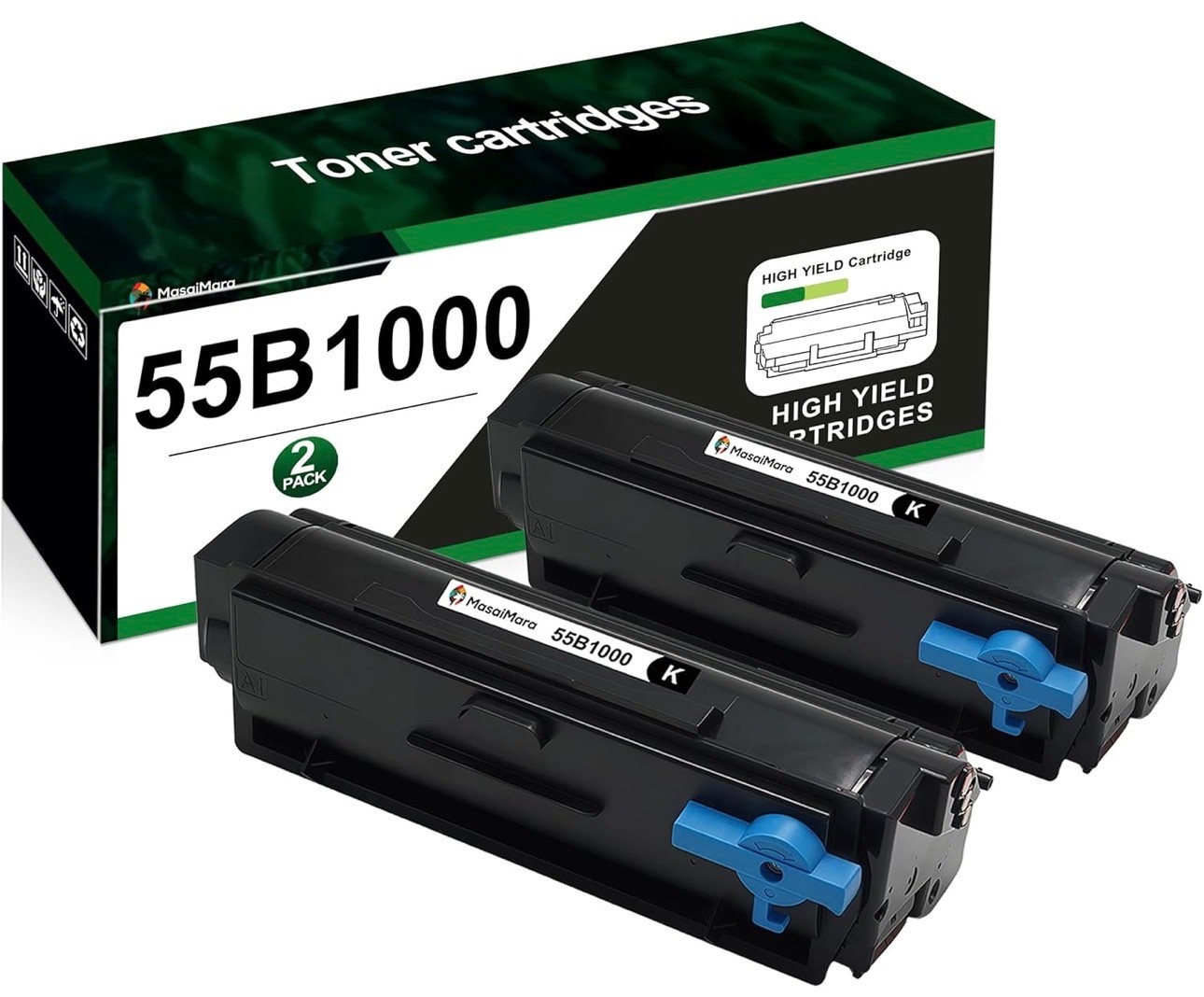 55B1000 Toner Cartridge for Lexmark MS331dn MS431dn MS431dw MX331adn MX431adn