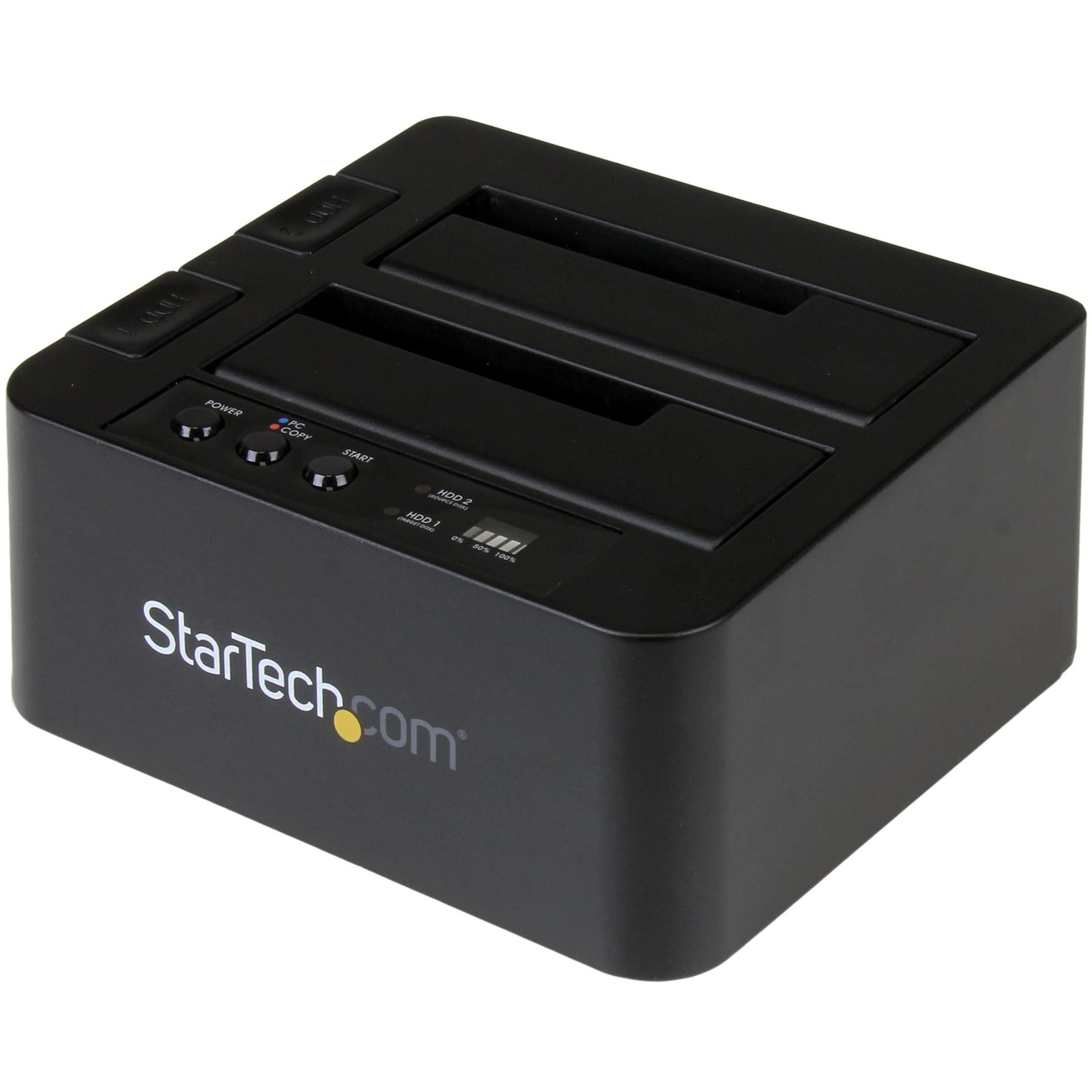 StarTech Dual-Bay 2.5/3.5in SATA Duplicator Dock, 28GB/min (SDOCK2U313R)
