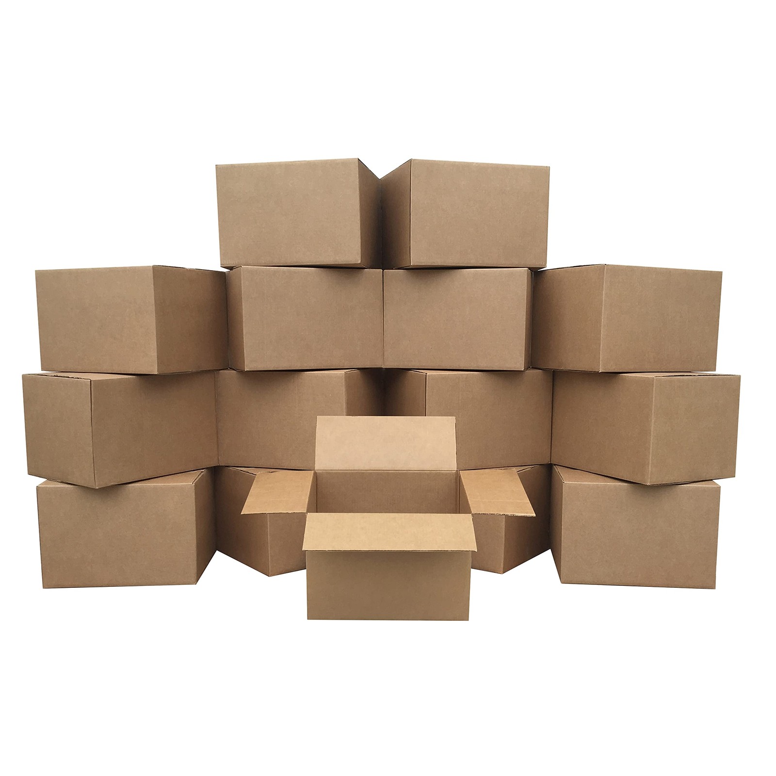 Moving Boxes Medium 18" x 14" x 12" of 15 uBoxes BOXBUND Bundles