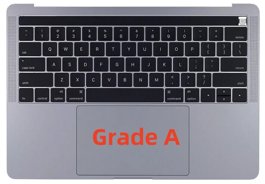 Macbook Pro 13" Space Gray Top Case Palmrest Cover keyboard A1706 2016 2017