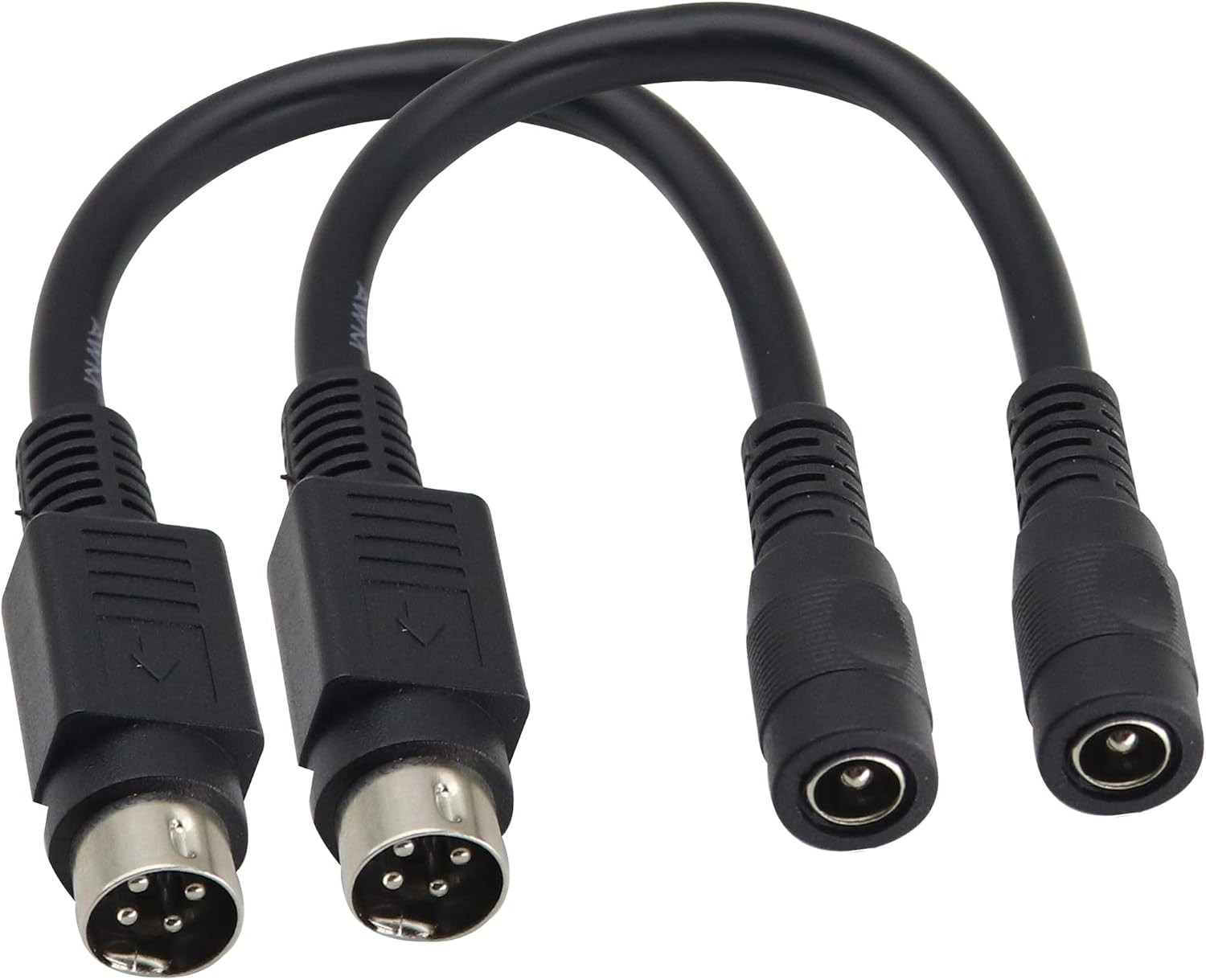 4 P-in DI-N to DC Power Cable4 Pi-n Mini D-in Male to D-C 5521 Cable