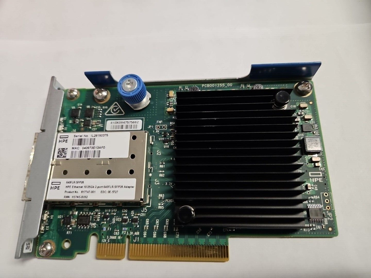 817749-B21  840139-001 HPE ETH 10/25GB 2P 640FLR-SFP28 ADPTR