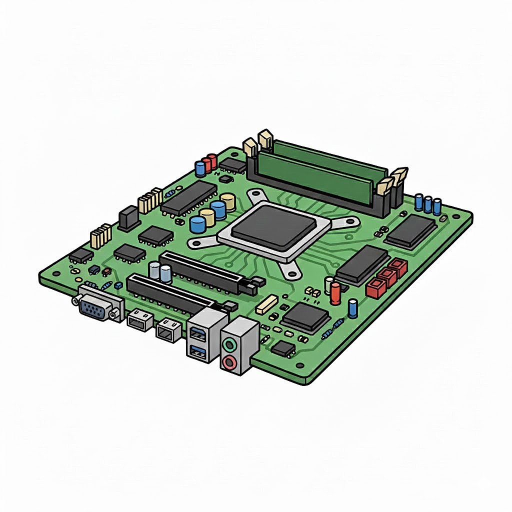 ASROCK H110E1 System Board
