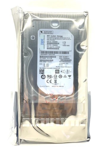 IBM System Storage 2726493 7.2K RPM SAS 6Gb SED Hard Drive 2726491 NEW