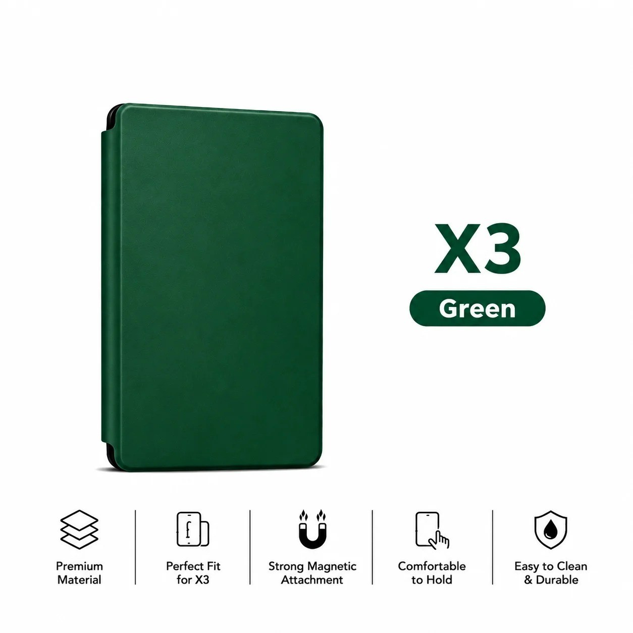 XTEINK Magnetic Case for X3 X4 X4 Pro E-Reader Slim Shockproof Cover