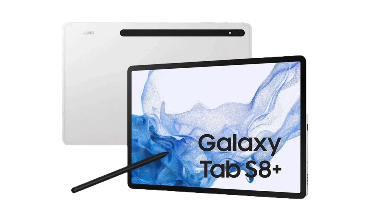 Samsung Galaxy Tab S8 Plus (No Pen) 128GB Silver Very Good Condition - WiFi Only