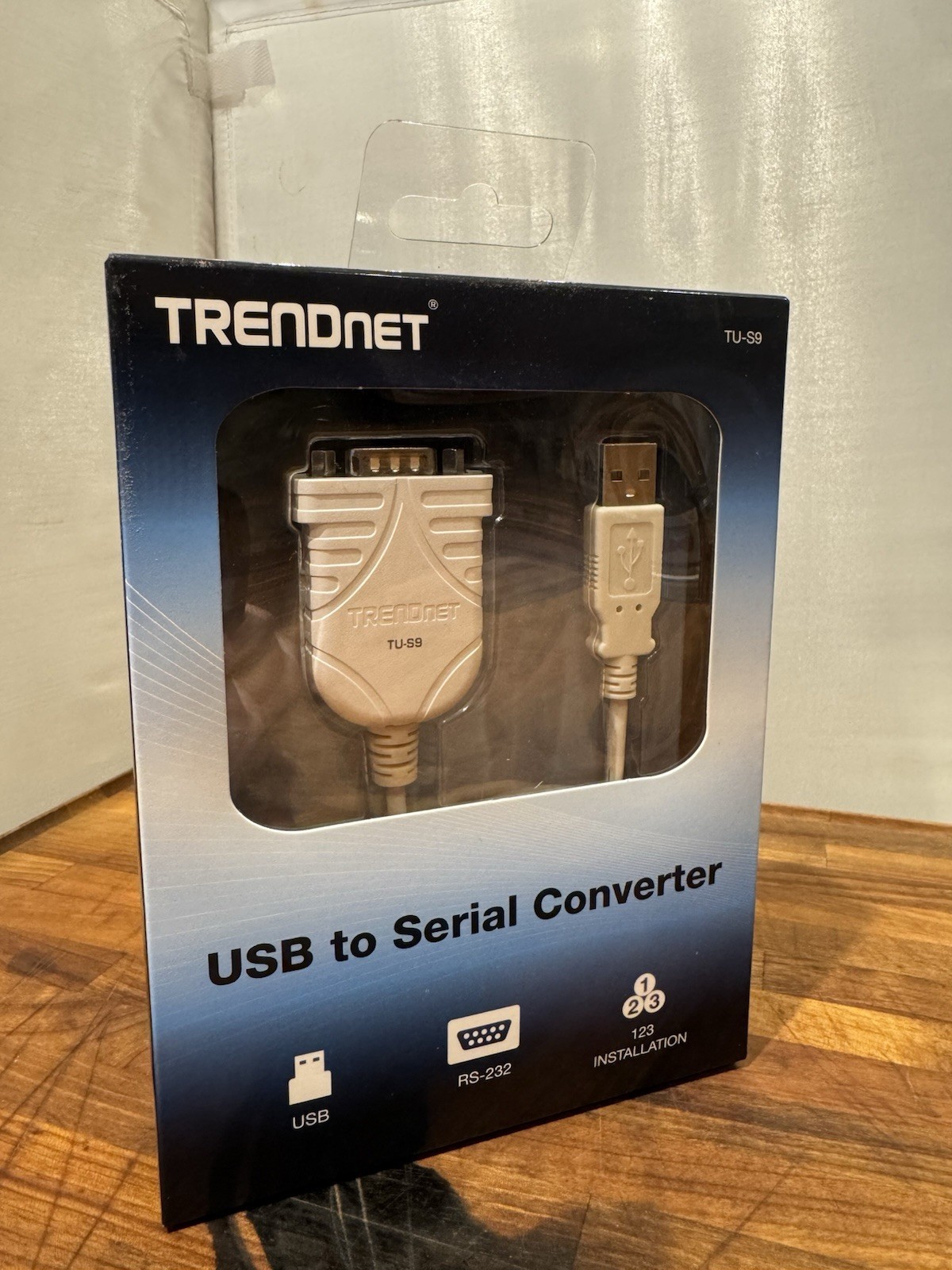 TRENDnet Tu-S9 USB to Serial Converter - Sealed New In Box
