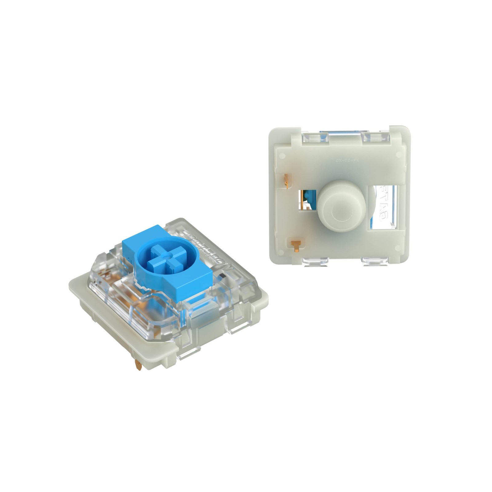 Gateron KS33 Low Profile 2.0 Blue Clicky Switches 3Pin 110 PCS