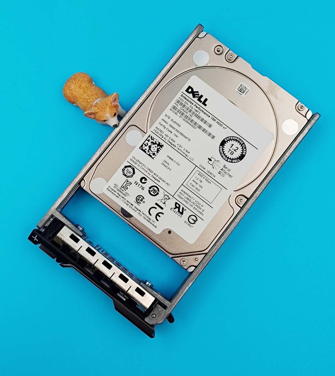 RMCP3 ST1200MM0007 DELL 1.2TB 10K 6G 2.5" SAS ENTERPRISE HDD W/CADDY