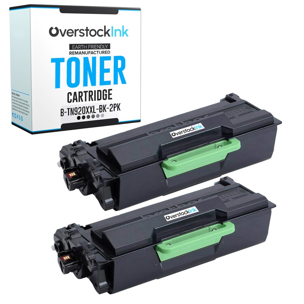 2-Pack Compatible OSI TN920XXL Black Toner Cartridges fits Brother HL-L5210DWT