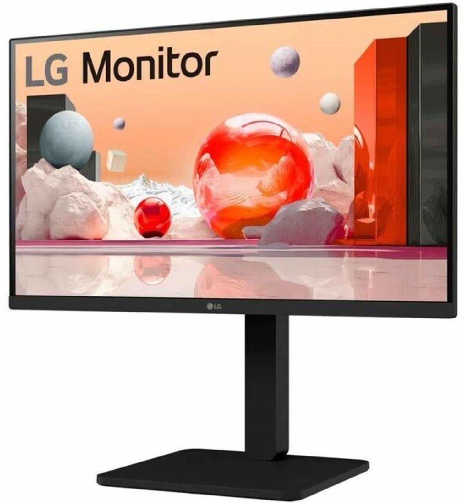 LG 24BA560-B 24in Full HD IPS LED Monitor, 1920x1080, 16:9 Aspect Ratio, HDMI,