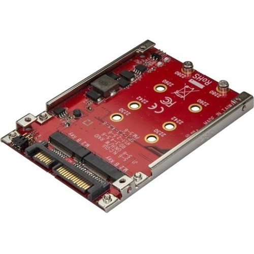Startech IT S322M225R Dual-Slot M.2 to SATA Adapter