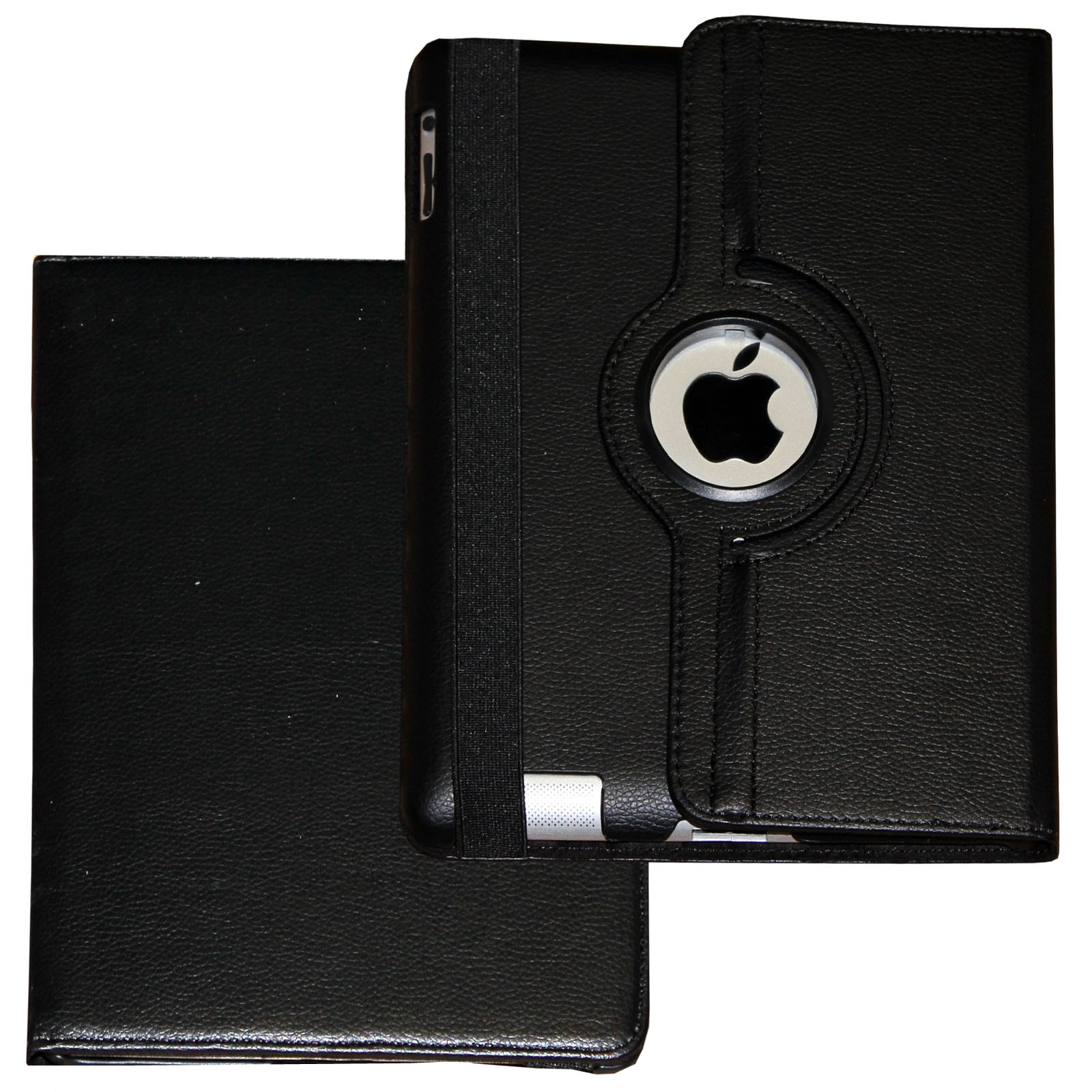 For iPad 6th 2018 / 5th 2017 Gen Rotating Case Cover Stand +Screen Protector/Pen