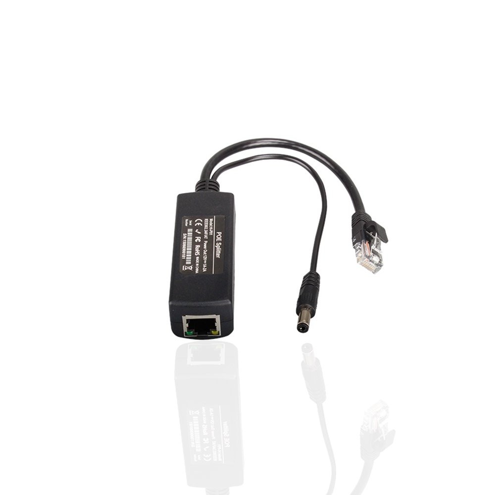 POE Splitter, Passive POE Splitter 24V to 12V Compatible with Most Switches P...