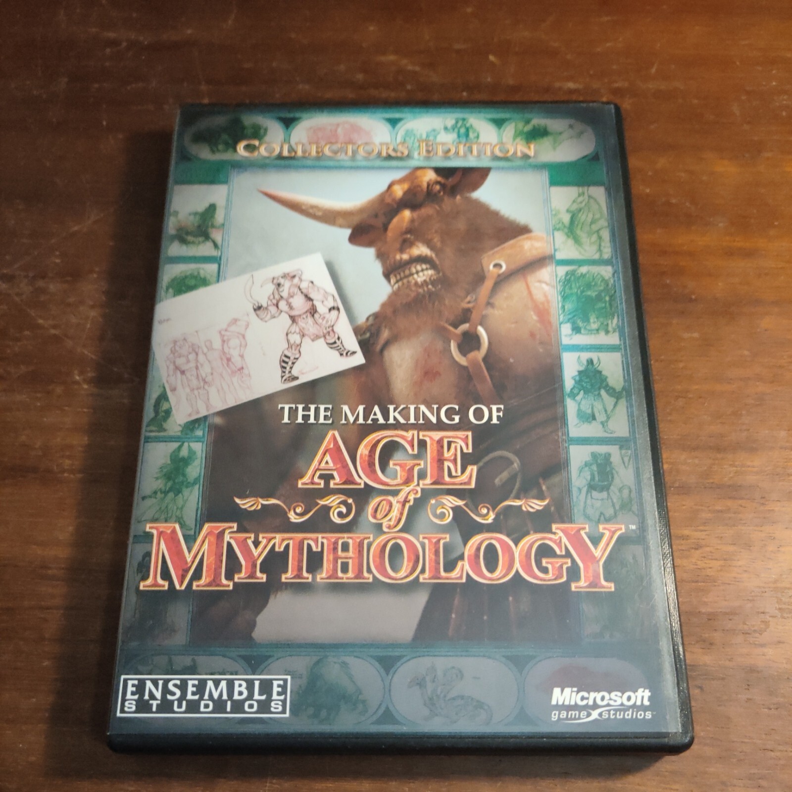 THE MAKING OF AGE OF MYTHOLOGY COLLECTOR'S EDITION (PC CD-ROM) empires francise