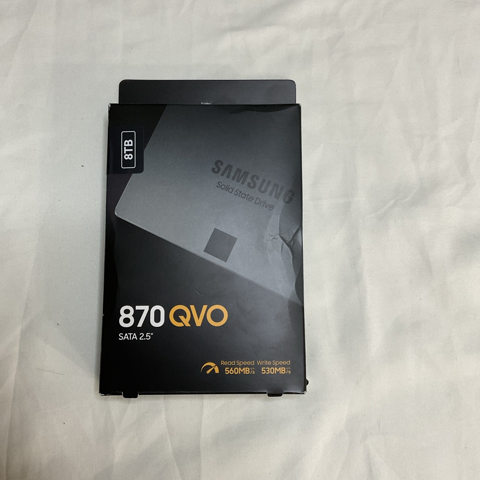Samsung 870 QVO 8TB 2.5" SATA III Internal SSD – New Open Box + Diagnostic Proof