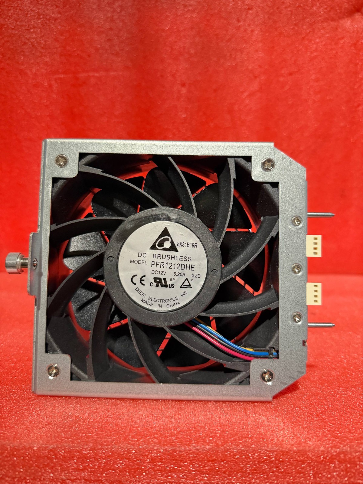 Delta 12CM violent booster fan PFR1212DHE 12V 5.20A 12038 server fan