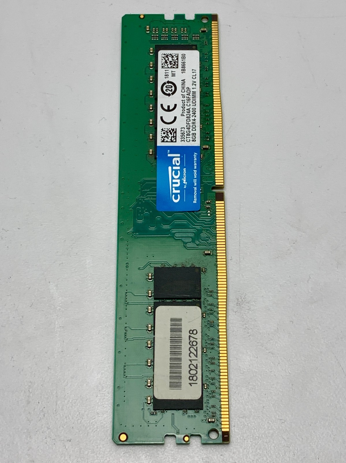 CRUCIAL CT8G4DFD824A 8GB DDR4 2400MHz UDIMM Desktop RAM