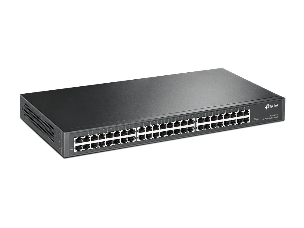 TP-Link TL-SG1048 48-Port RJ45 Gigabit Ethernet Rackmount Switch 32.3W