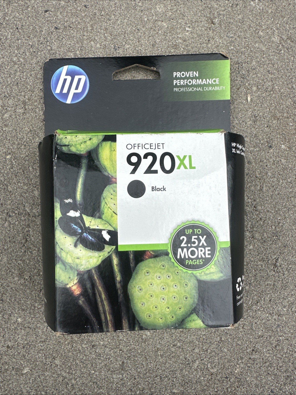 HP Officejet 920XL Original Ink Cartridge - Black (CD975AN#140)  EXP 04/14