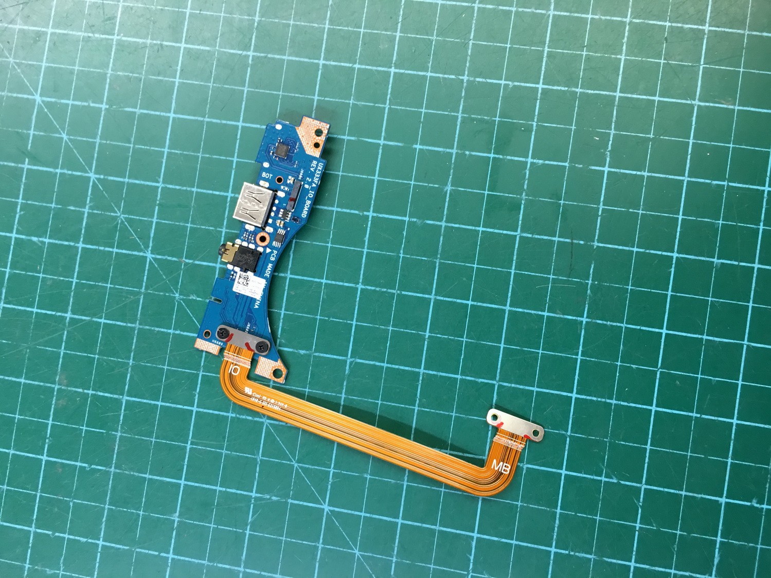 Asus Zenbook 13 UX333F UX333FA USB Audio Board W/ Cable 60NB0JV0-IO1020