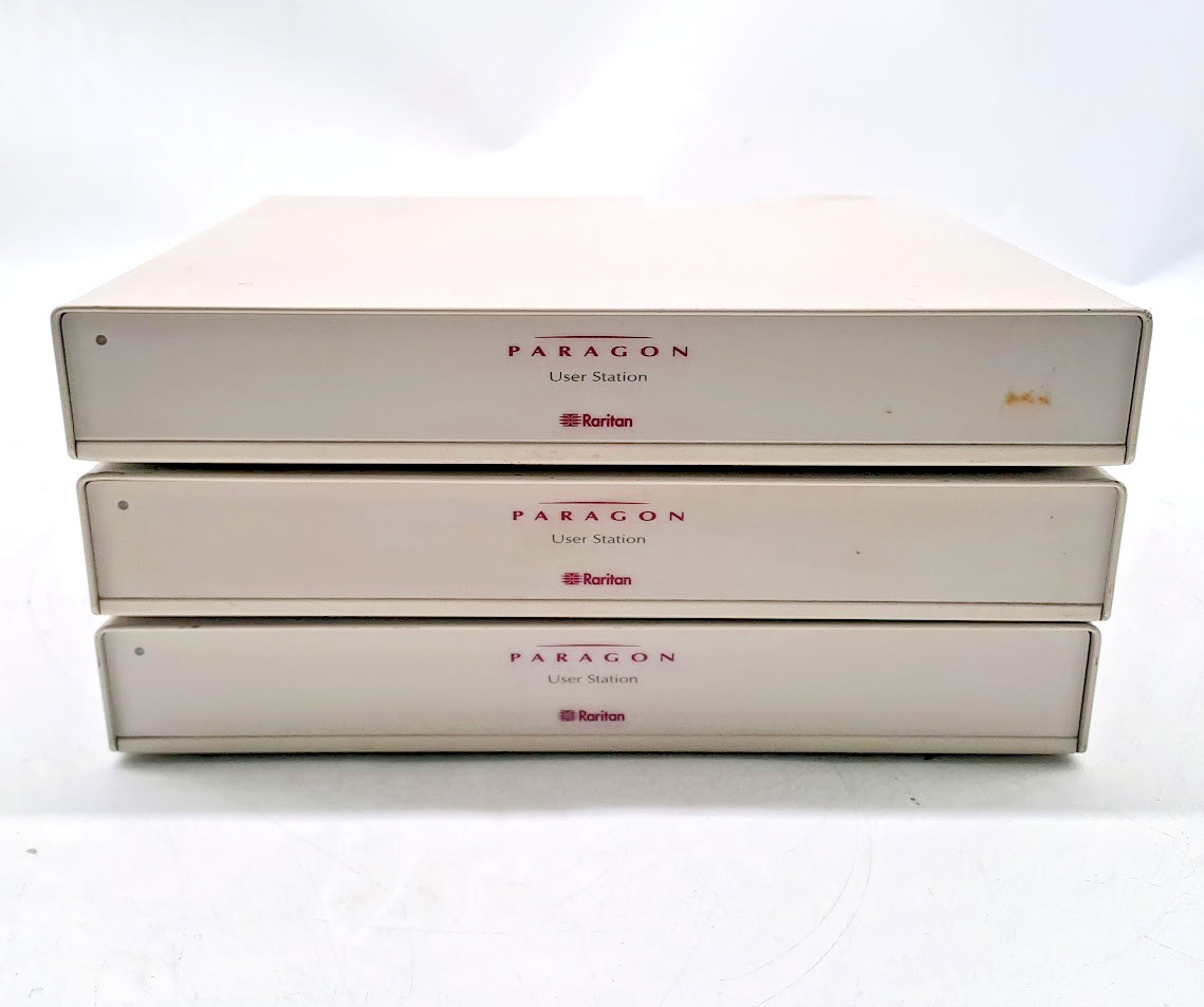 Lot Of 3 Raritan Paragon User Station -UST1
